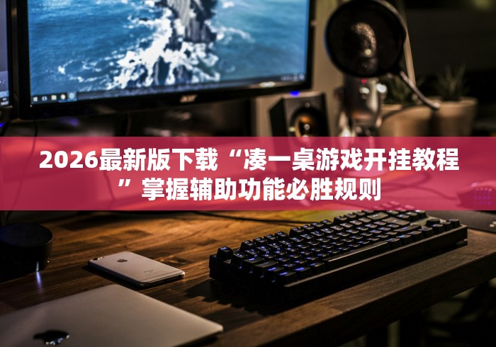 2026最新版下载“凑一桌游戏开挂教程	”掌握辅助功能必胜规则