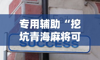 专用辅助“挖坑青海麻将可以开挂吗”真实开挂技巧分享