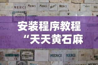 安装程序教程“天天黄石麻将胜率清零卡怎么用”详细分享装挂