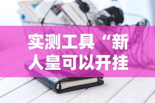 实测工具“新人皇可以开挂吗”科技辅助神器手机版